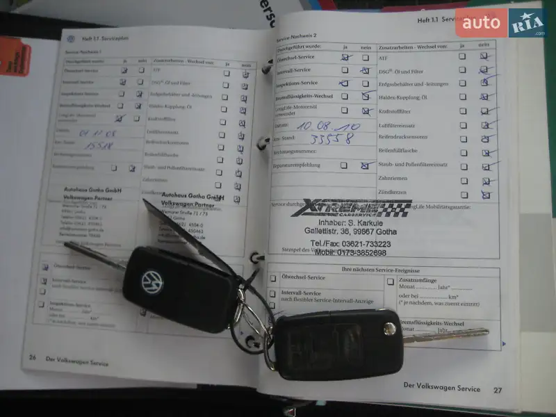 Хетчбек Volkswagen Golf 2007 в Івано-Франківську документ