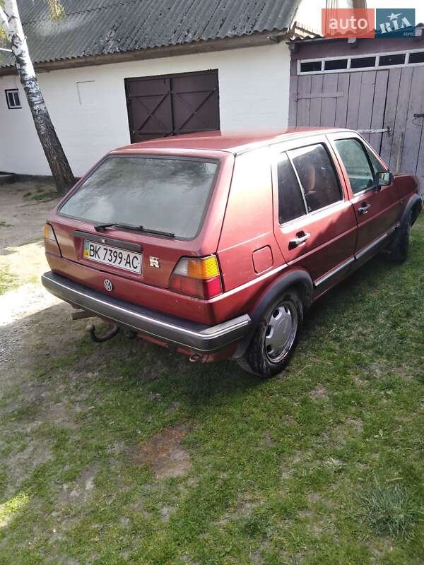 Хэтчбек Volkswagen Golf 1987 в Березному