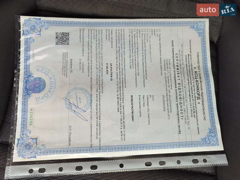 Хетчбек Volkswagen Golf 2007 в Сарнах