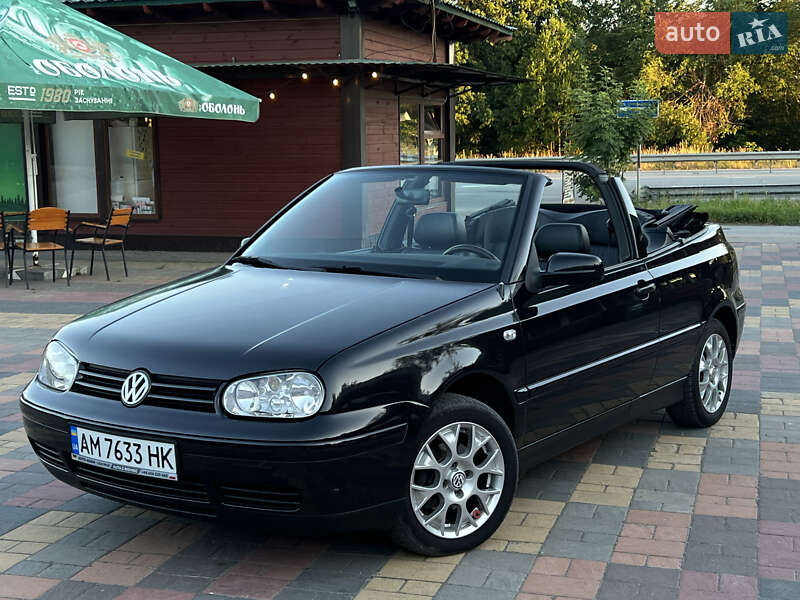 Кабриолет Volkswagen Golf 2001 в Бердичеве