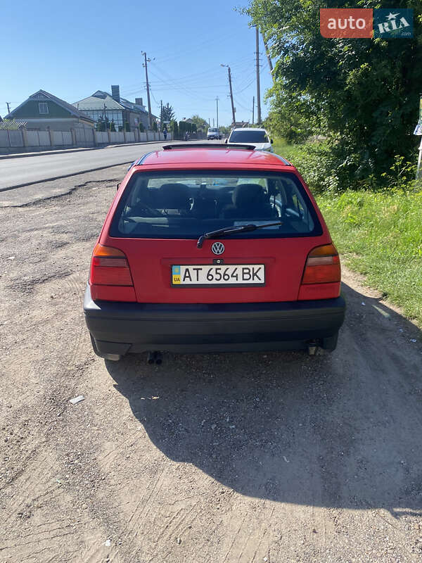 Хэтчбек Volkswagen Golf 1993 в Ивано-Франковске