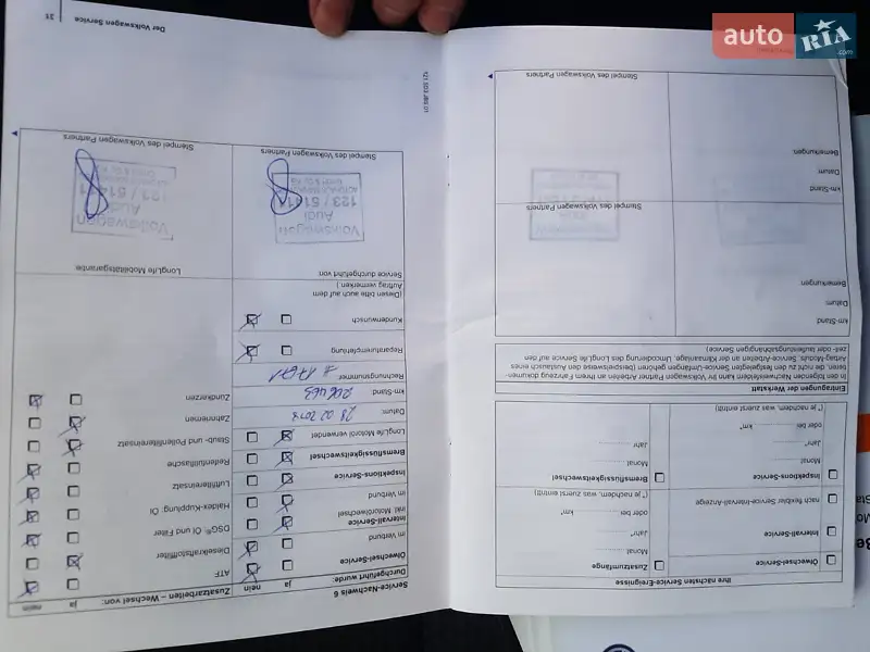 Універсал Volkswagen Golf 2011 в Стрию документ