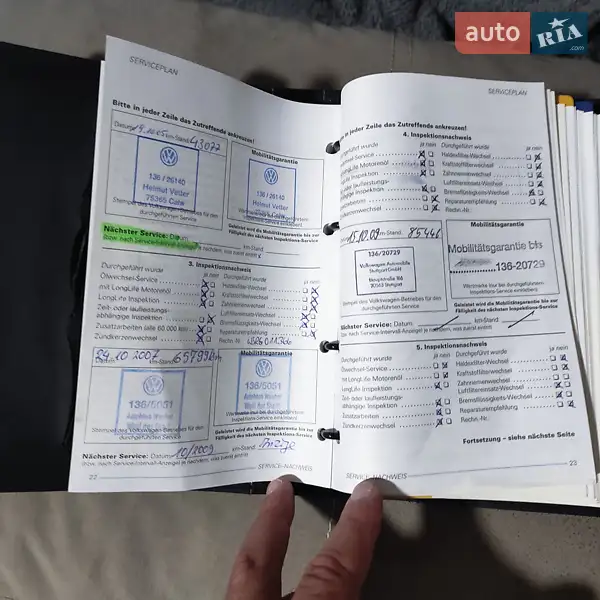 Хэтчбек Volkswagen Golf 2001 в Овруче документ