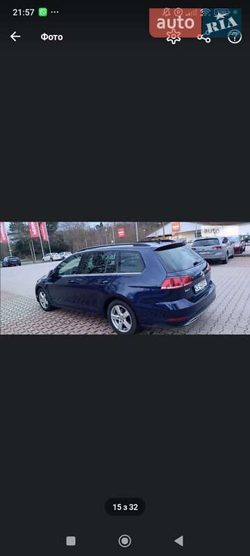 Универсал Volkswagen Golf 2017 в Ужгороде