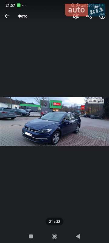 Универсал Volkswagen Golf 2017 в Ужгороде