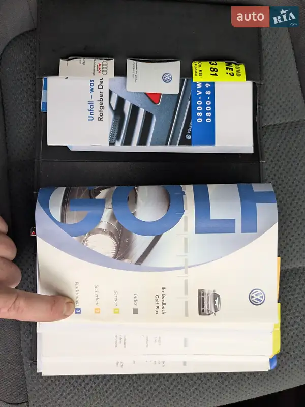 Хэтчбек Volkswagen Golf 2005 в Звягеле документ