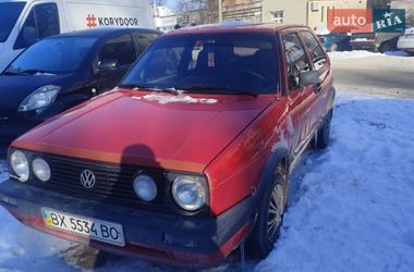 Хэтчбек Volkswagen Golf 1987 в Каменец-Подольском
