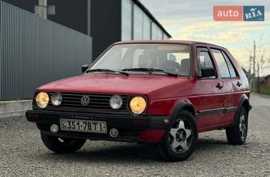 Хетчбек Volkswagen Golf 1990 в Івано-Франківську