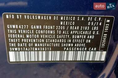 Седан Volkswagen Jetta 2014 в 