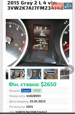 Седан Volkswagen Jetta 2014 в 