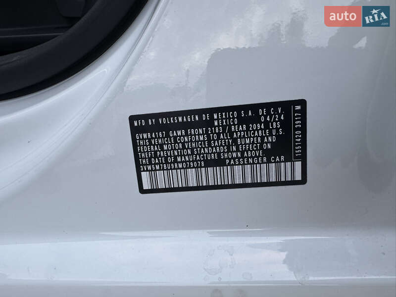 Седан Volkswagen Jetta 2024 в Луцке фото 35 Седан Volkswagen Jetta 2024 в Луцке