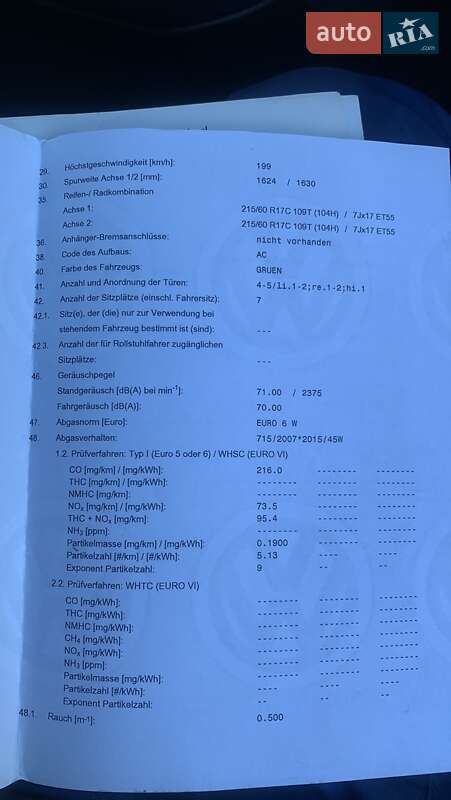 Минивэн Volkswagen Multivan 2017 в Киеве