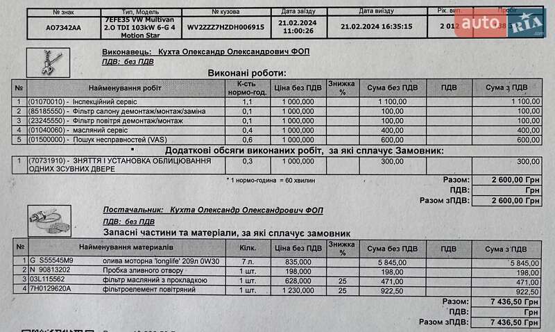 Минивэн Volkswagen Multivan 2012 в Ужгороде фото 28 Минивэн Volkswagen Multivan 2012 в Ужгороде