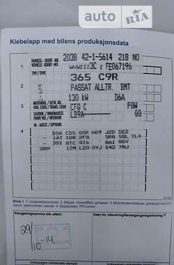 Универсал Volkswagen Passat Alltrack 2014 в Вараше