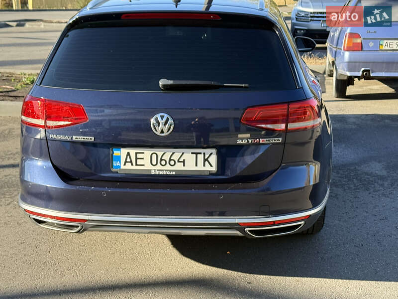 Универсал Volkswagen Passat Alltrack 2016 в Днепре фото 5 Универсал Volkswagen Passat Alltrack 2016 в Днепре