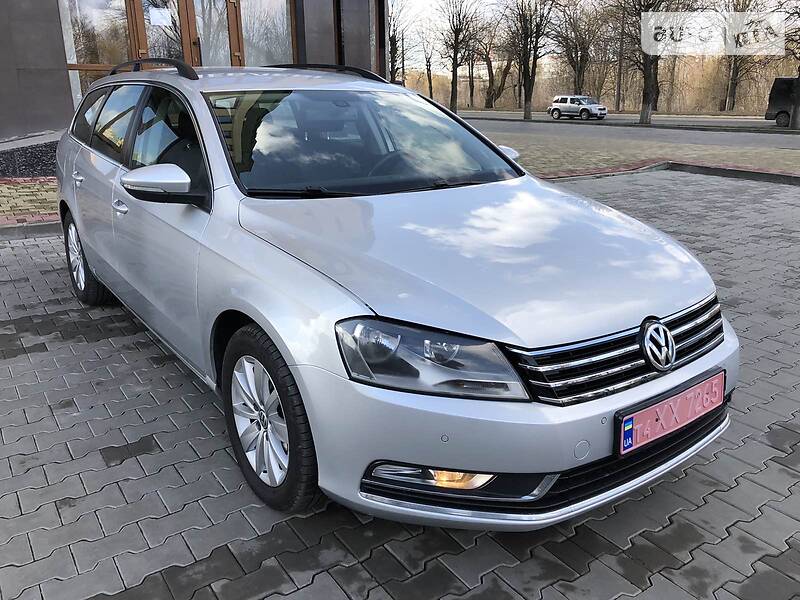 Passat b7 объем бака