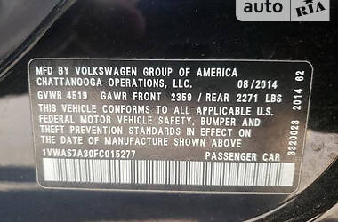 Седан Volkswagen Passat B7 2015 в Полтаве