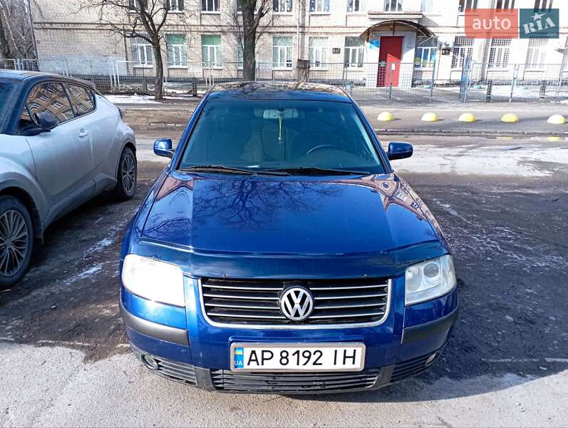Седан Volkswagen Passat 2001 в Запоріжжі