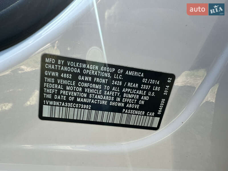 Седан Volkswagen Passat 2014 в Стрые