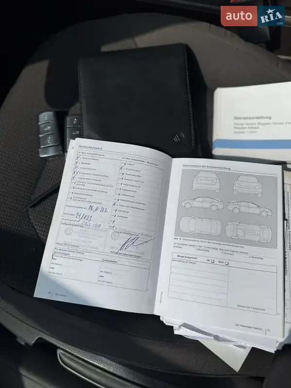 Универсал Volkswagen Passat 2014 в Киеве документ
