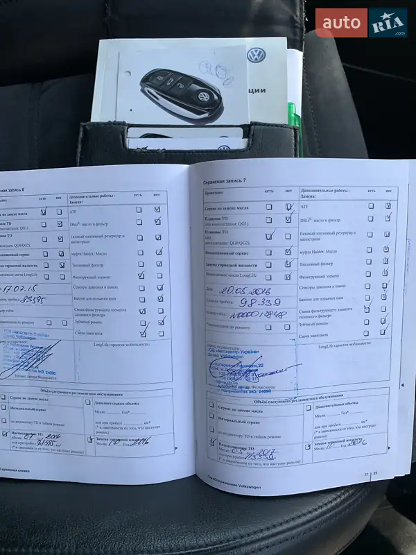 Седан Volkswagen Passat 2010 в Кривому Розі документ