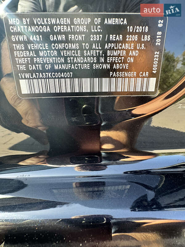 Седан Volkswagen Passat 2018 в Сумах