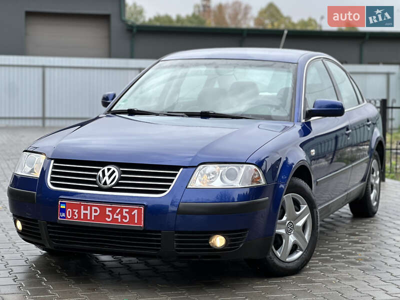Седан Volkswagen Passat 2002 в Тернополе