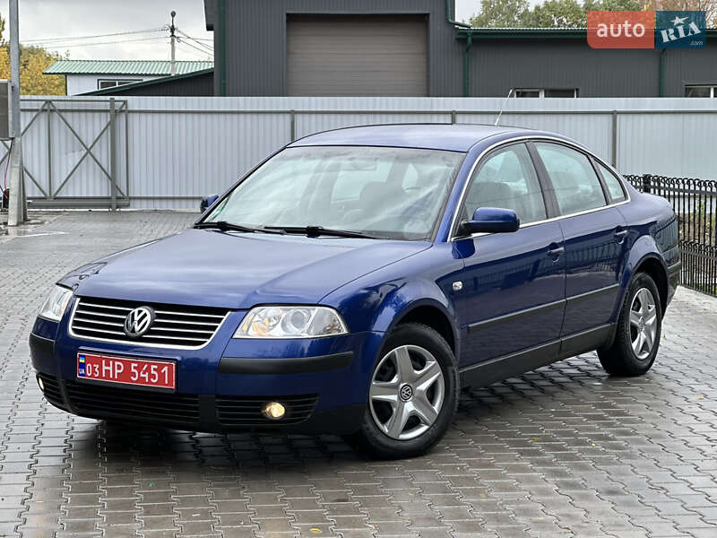 Седан Volkswagen Passat 2002 в Тернополе