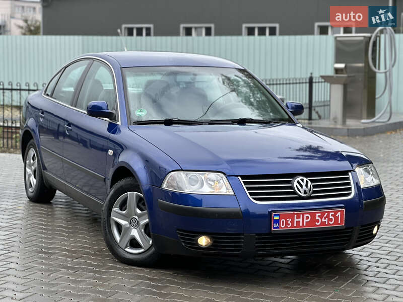 Седан Volkswagen Passat 2002 в Тернополе