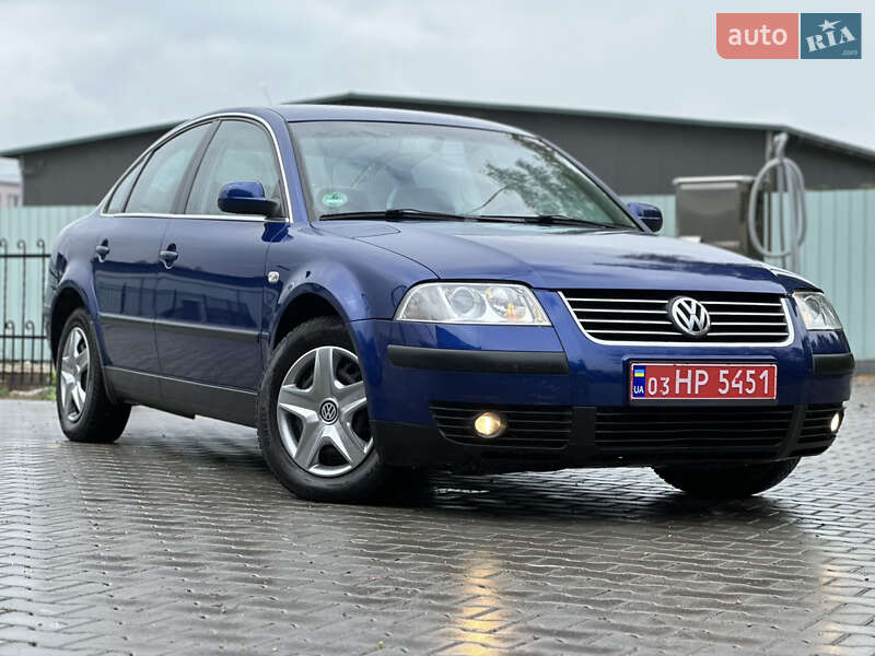 Седан Volkswagen Passat 2002 в Тернополе