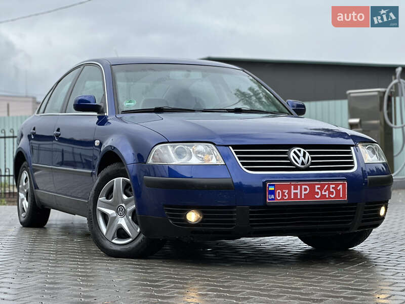 Седан Volkswagen Passat 2002 в Тернополе