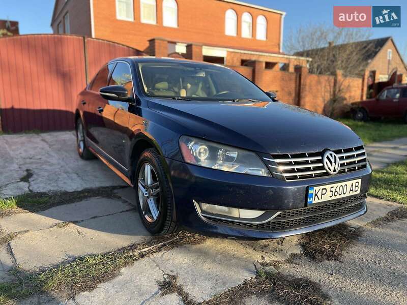 Седан Volkswagen Passat 2012 в Томаковке фото 2 Седан Volkswagen Passat 2012 в Томаковке