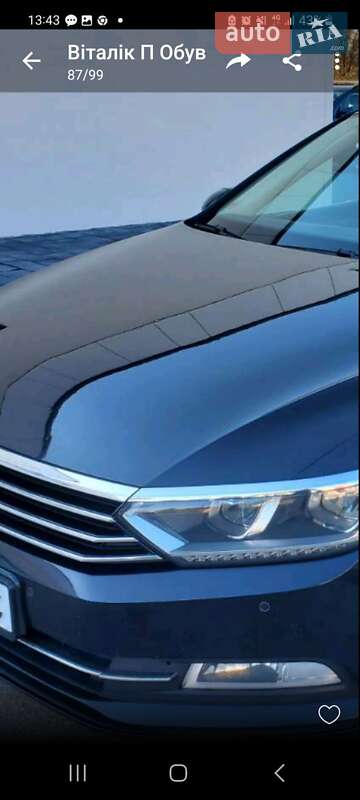 Універсал Volkswagen Passat 2015 в Ужгороді