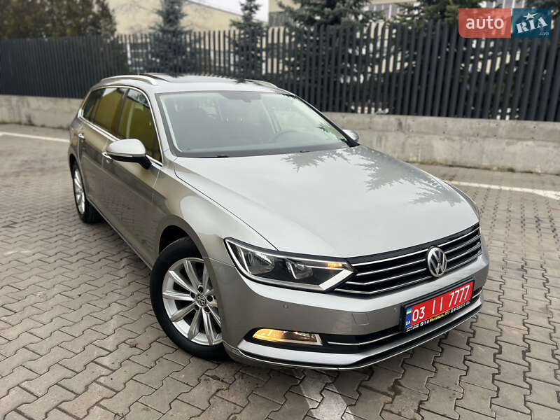 Универсал Volkswagen Passat 2016 в Луцке фото 2 Универсал Volkswagen Passat 2016 в Луцке