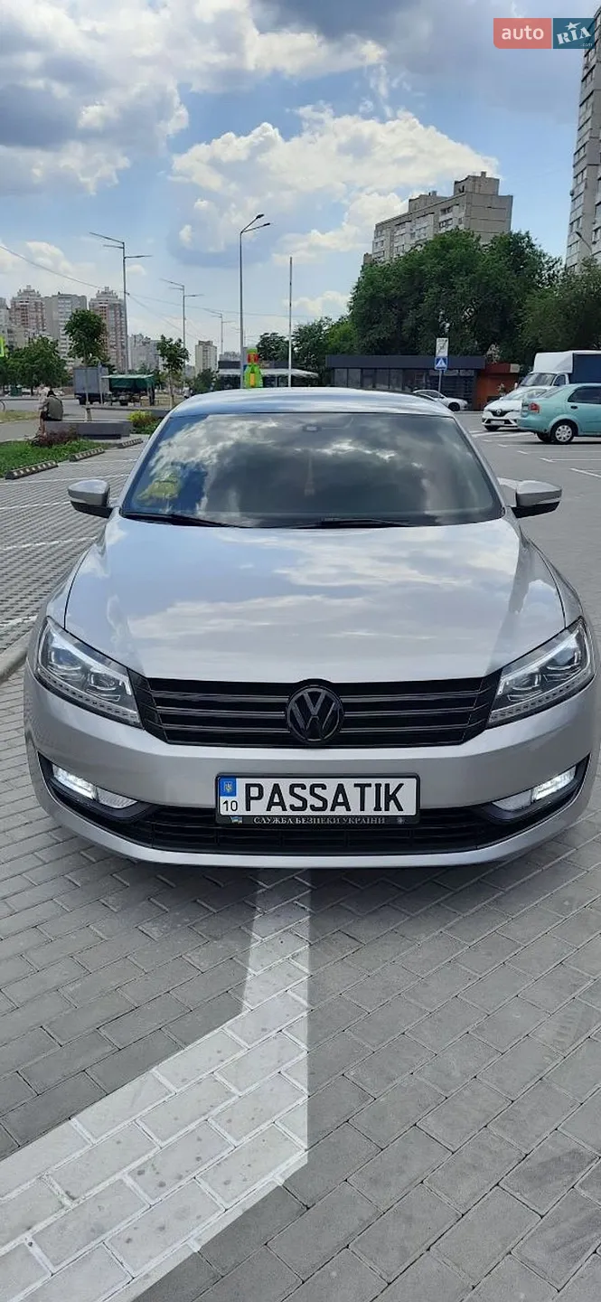 Volkswagen Passat 2013 VIN 1VWAP7A38DC132619 фото оголошення 2 з 9