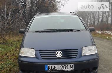 Минивэн Volkswagen Sharan 2002 в Бучаче