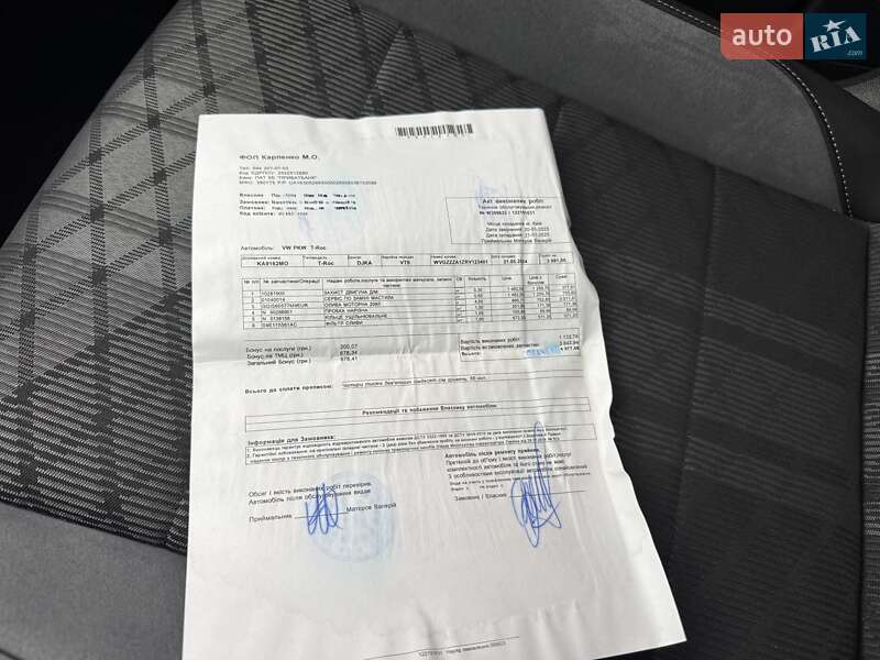 Позашляховик / Кросовер Volkswagen T-Roc 2024 в Києві фото 76 Позашляховик / Кросовер Volkswagen T-Roc 2024 в Києві