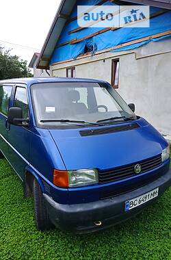 Пикап Volkswagen T4 (Transporter) груз-пасс. 2000 в Новояворовске
