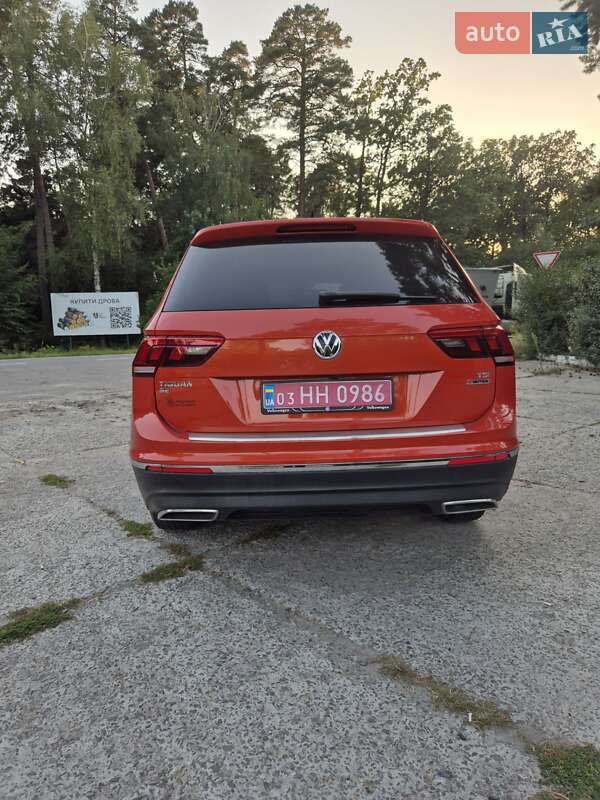 Внедорожник / Кроссовер Volkswagen Tiguan Allspace 2018 в Шепетовке