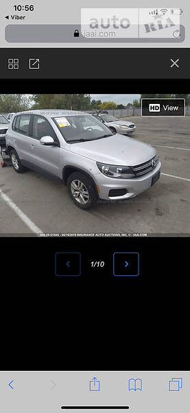 Позашляховик / Кросовер Volkswagen Tiguan 2014 в Знам'янці