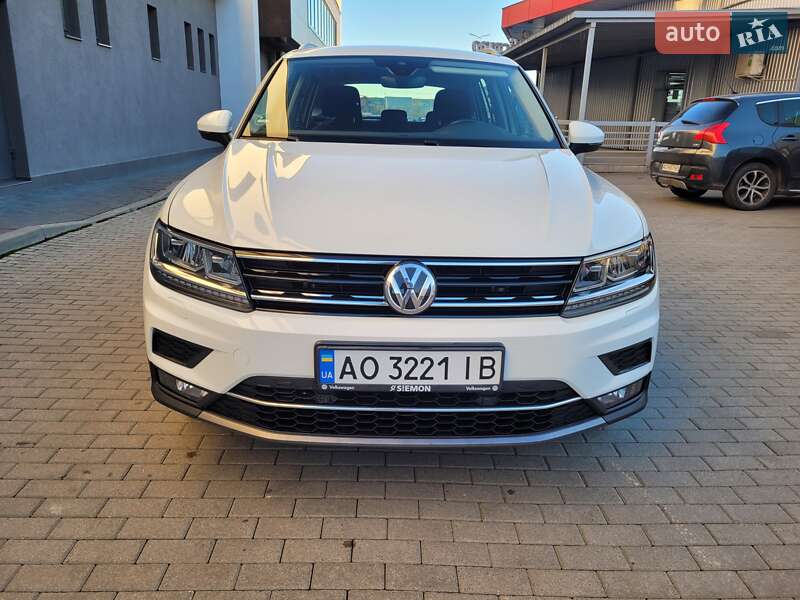 Внедорожник / Кроссовер Volkswagen Tiguan 2019 в Мукачево