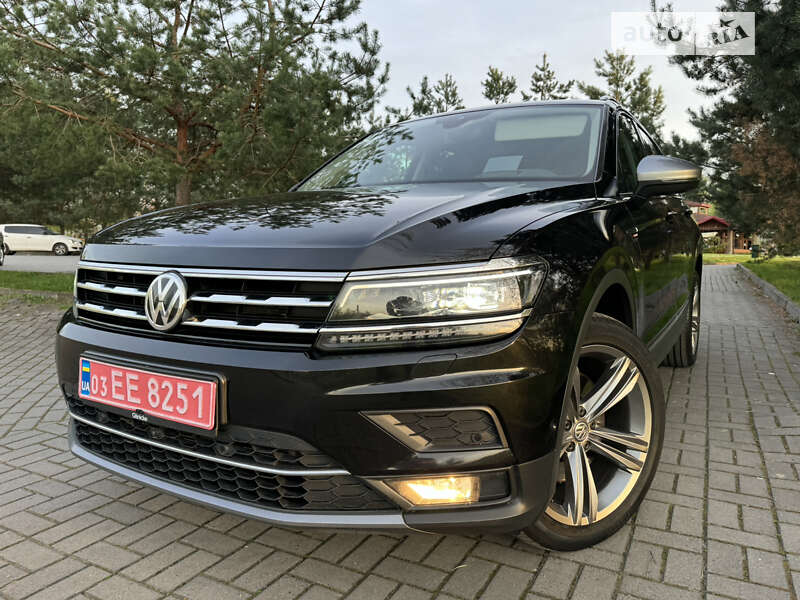 Внедорожник / Кроссовер Volkswagen Tiguan 2019 в Дрогобыче