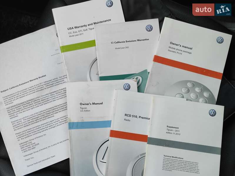 Внедорожник / Кроссовер Volkswagen Tiguan 2011 в Ужгороде