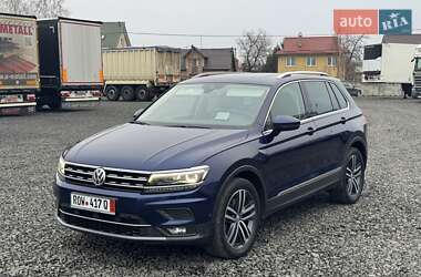 Внедорожник / Кроссовер Volkswagen Tiguan 2018 в Луцке