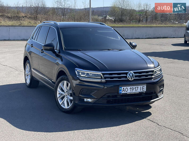 Внедорожник / Кроссовер Volkswagen Tiguan 2018 в Мукачево