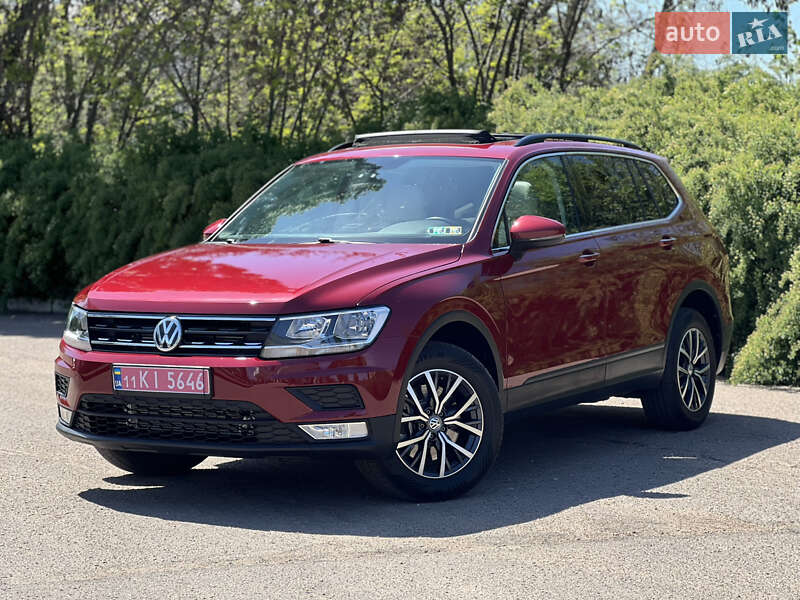Внедорожник / Кроссовер Volkswagen Tiguan 2019 в 