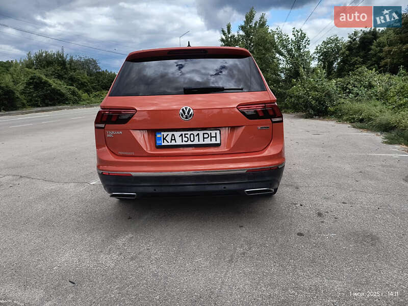Внедорожник / Кроссовер Volkswagen Tiguan 2018 в Вышгороде