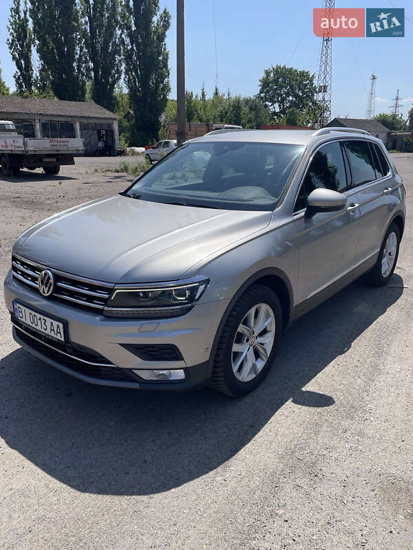 Внедорожник / Кроссовер Volkswagen Tiguan 2017 в Киеве