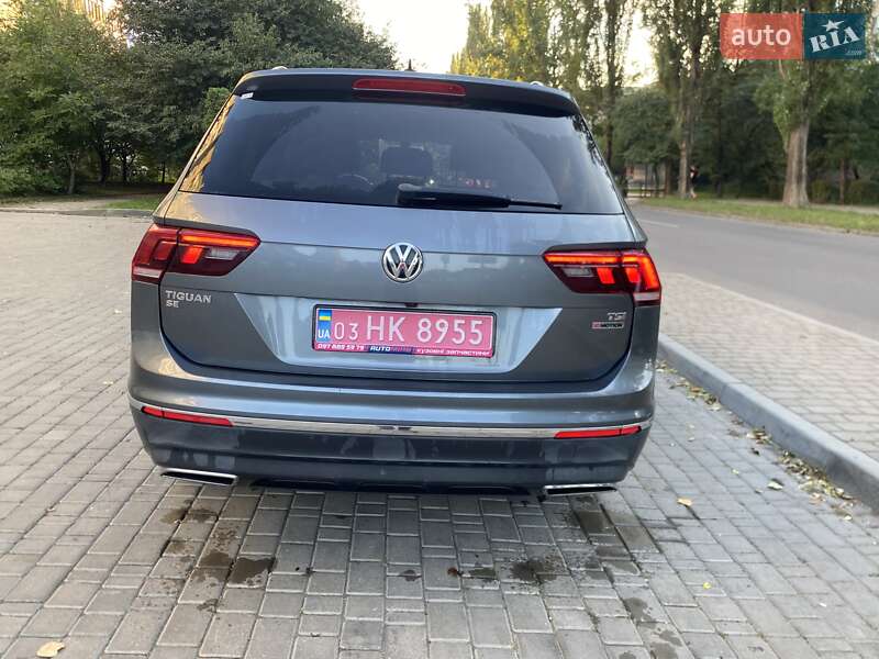 Внедорожник / Кроссовер Volkswagen Tiguan 2018 в Луцке