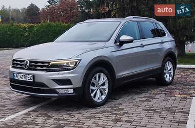 Позашляховик / Кросовер Volkswagen Tiguan 2016 в Луцьку